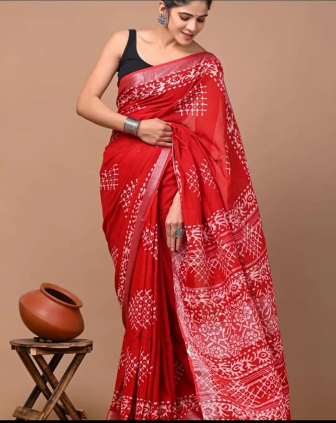 VK 4174 Linen Daily Wear Sarees Catalog